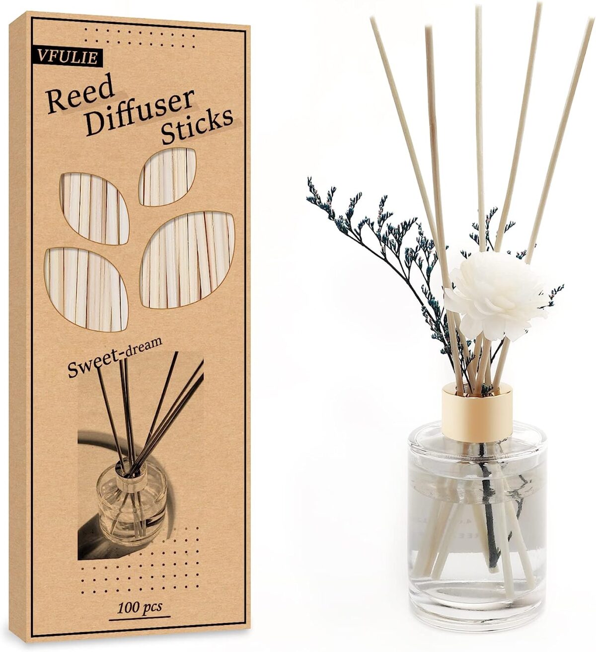 Home decor, Reed Diffuser, Wood Reed Diffuser Sticks