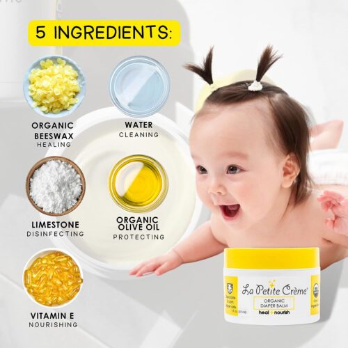 Baby Care, Baby Skin Care Baby, French Organic Diaper Balm