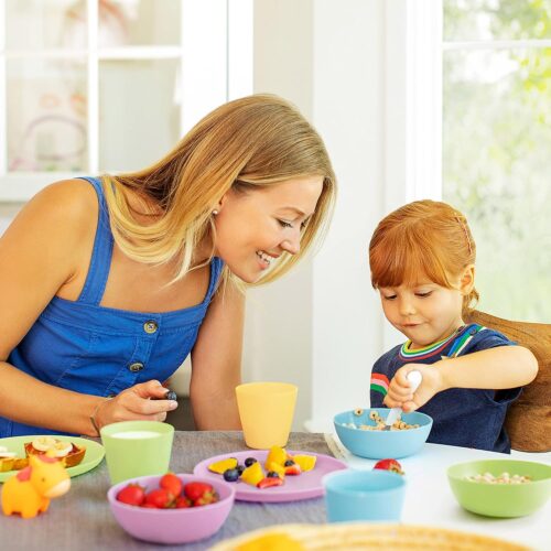 Baby & Toddler Feeding Supplies, Silicone Baby Feeding Set, Self Feeding Supplies Set